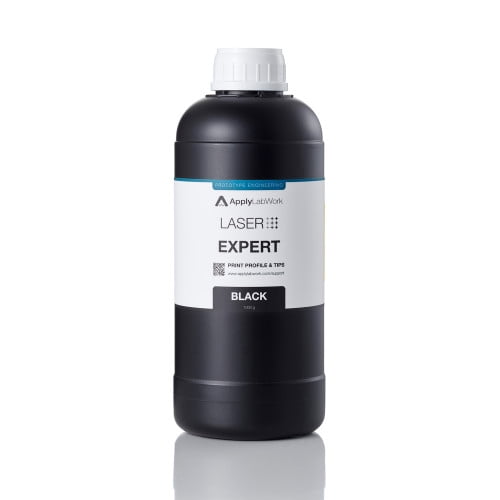 ApplyLabWork Laser Expert Black 3D Printing Resin – 1000 ml