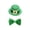 Green-4A-home supplies, variant on LEFTHIGH Home St Patrick's Day Porch Goose Outfit 23 Inch Green Shamrock Hat and Bow Tie Set Nylon Spandex Costume for Lawn Garden Decoration House Items