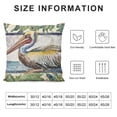thumbnail image 5 of PILLOWCASE Bird - Pelican Fabric Standard Pillowcase Lightweight Super Soft Easy Care Decorative Artwork Pillowcase, Standard, 5 of 5