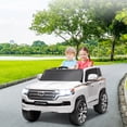 thumbnail image 2 of Kids Ride On Car, with Remote Control, 12V7AH Battery Powered, 2 Motors, 3 Speeds, Music, Horn, LED Lights, 2 of 6