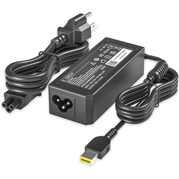 45W 65W Laptop Charger for Lenovo Thinkpad X1 Carbon T460 T470 T470S T440 T540 X260 X240 X270 G40 G50 G50-80 E560 E450, Yoga 2 11/2 Pro/ 11s 13 Flex 2 2-15 Ideapad 300 500 700 Power Supply Cord
