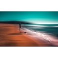 thumbnail image 2 of Chiriaco, Carmine 14x10 Gold Ornate Wood Framed with Double Matting Museum Art Print Titled - The quiet hours, 2 of 4