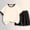 Black, variant on CYRBOKO Boys Girls Outfit Sets, Short Sleeve Athletic Elastic Waist Cotton Two-piece Sets Green Size 10-12 T