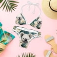 thumbnail image 6 of Koala Adjustable Strap Bikini Set with Detachable Sponge, Two-Pack - Ideal for All Swim Suit Scenes, 6 of 6