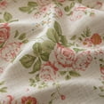 thumbnail image 5 of Vireellx Leaves Curtains for Living Room 84 Inch Length 2 Panels Set Semi Sheer Boho Drapes Green Farmhouse Tassel Rod Pocket Window Curtain Panels Bedroom Rustic Country Botanical Window Treatment, 5 of 7