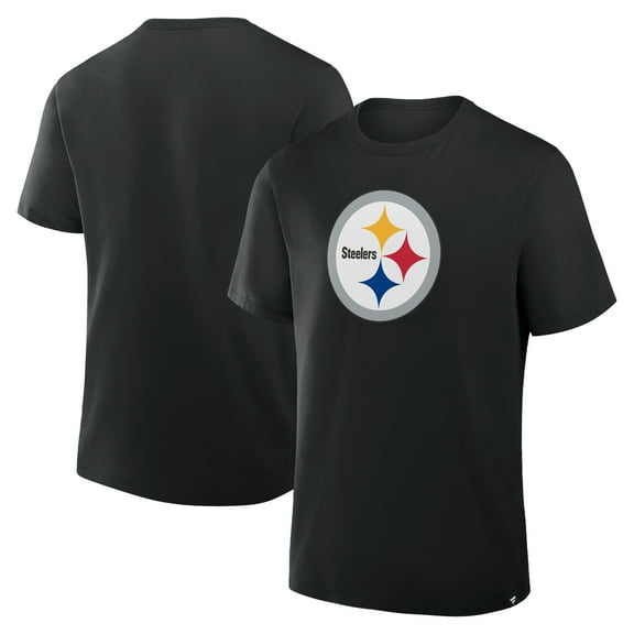 Men's Fanatics Black Pittsburgh Steelers Field Goal Legacy T-Shirt