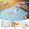 thumbnail image 7 of Uxcell Colored Dot Stickers, Color Coding Labels Blank Circle Stickers Adhesive Round Price Stickers Fluorescent Pink 1/2", 7 of 7