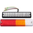 thumbnail image 3 of 2 luces traseras LED, luces de freno de marcha atrás, luces de giro, luz trasera de 40 LED, 12 V, 24 V para remolque de camión, 3 of 4