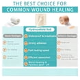 thumbnail image 2 of Hydrocolloid Roll for Wound Care: 2IN*6.5FT - Waterproof Ultra Thin Self Adhesive Patch for Blisters Acne Bedsores Pressure Diabetic Ulcers - DIY Size - Home First Aid Kit Essential, 2 of 5