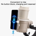 thumbnail image 6 of Gromast Universal Stroller Cup Holder with Phone Holder, 3-in-1 Detachable Drink Holder 360° Rotatable, Adjustable Cup Holder for Stroller Wheelchair Bike Walker Scooter - Khaki, 6 of 9