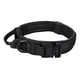 thumbnail image 1 of Collar De Perro Táctico Ajustable Con Hebilla De Metal Negro, 1 of 7