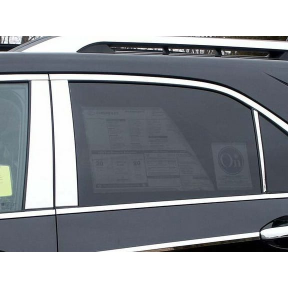 Stainless Steel Pillar Trim 6Pc Fits 2010-2017 Chevrolet Equinox PP50161 QAA