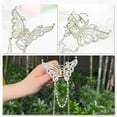 thumbnail image 4 of Ganga Única 2 piezas Clip para el Cabello Clásico Hueco Mariposa Clip de Borlas Elegante Accesorios para el Cabello Bonitos para Mujeres 5.71", 4 of 7