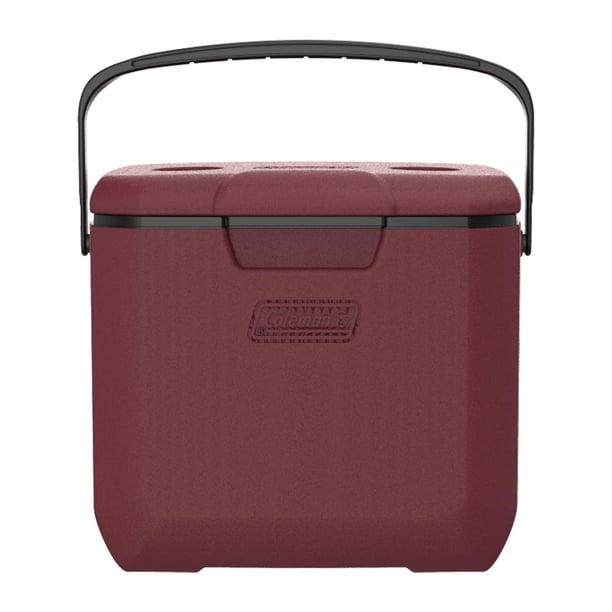 Conservadora portátil Coleman Chiller 30 qt color cranberry