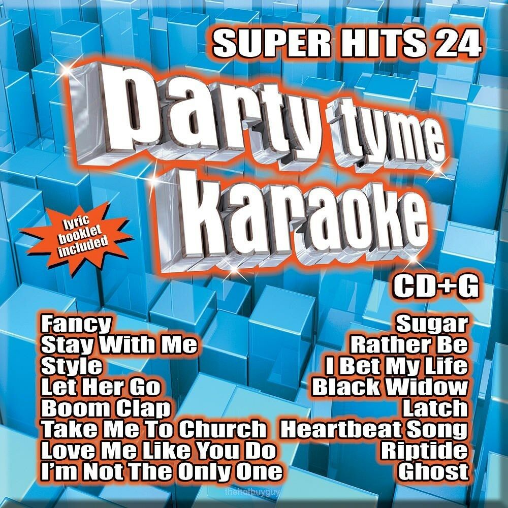 Various Artists - Party Tyme Karaoke: Super Hits 24 - Karaoke - CD - image 2 of 2