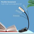thumbnail image 2 of Rechargeable Book Light 7 LED Reading Light with 3 Brightness Night Reading Lamp Touch Switch Bedside Book Light for Bookworms Kids Easy Clip On Book, 2 of 5