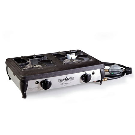Camp Chef Ranger II Portable Outdoor Camping Camp 2 Burner Propane Cooking