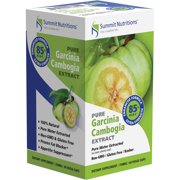 Summit Nutritions Pure Garcinia Cambogia ExtraCt Dietary Supplement Veggi Ct, 60 Ct