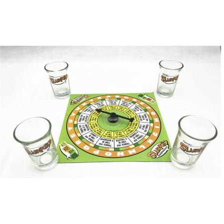 Drinking Game, Comes with shot glasses for drink. Play Games with Friends and Family. Product Size: 6.69x 6.69 x (Best Shot Drinking Games)