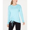 thumbnail image 2 of Ideology Women's Fitness Workout Pullover Top Gray Size Large, 2 of 6
