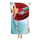 thumbnail image 3 of Nacho Libre Toalla de playa de secado rápido con diseño temático, regalo para mujeres y niñas, ideal para cumpleaños, fans, amantes de la música, uso en la playa o al aire libre, 78 × 150 cm, 3 of 6