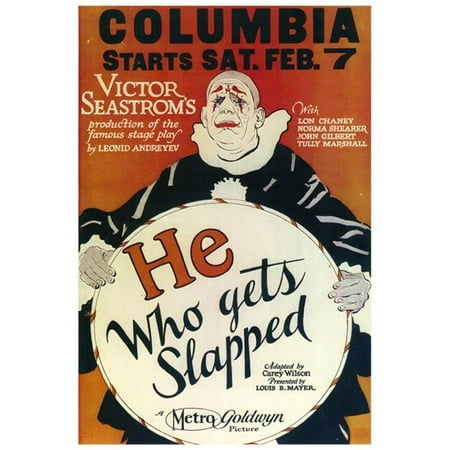 Pop Culture Graphics MOVIH9592 He Who Gets Slapped Movie Poster Print, 27 x