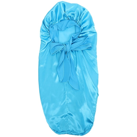 LEORX Convenient Satin Hat Hair Wrap for Sleeping for Women with Braids 1Set