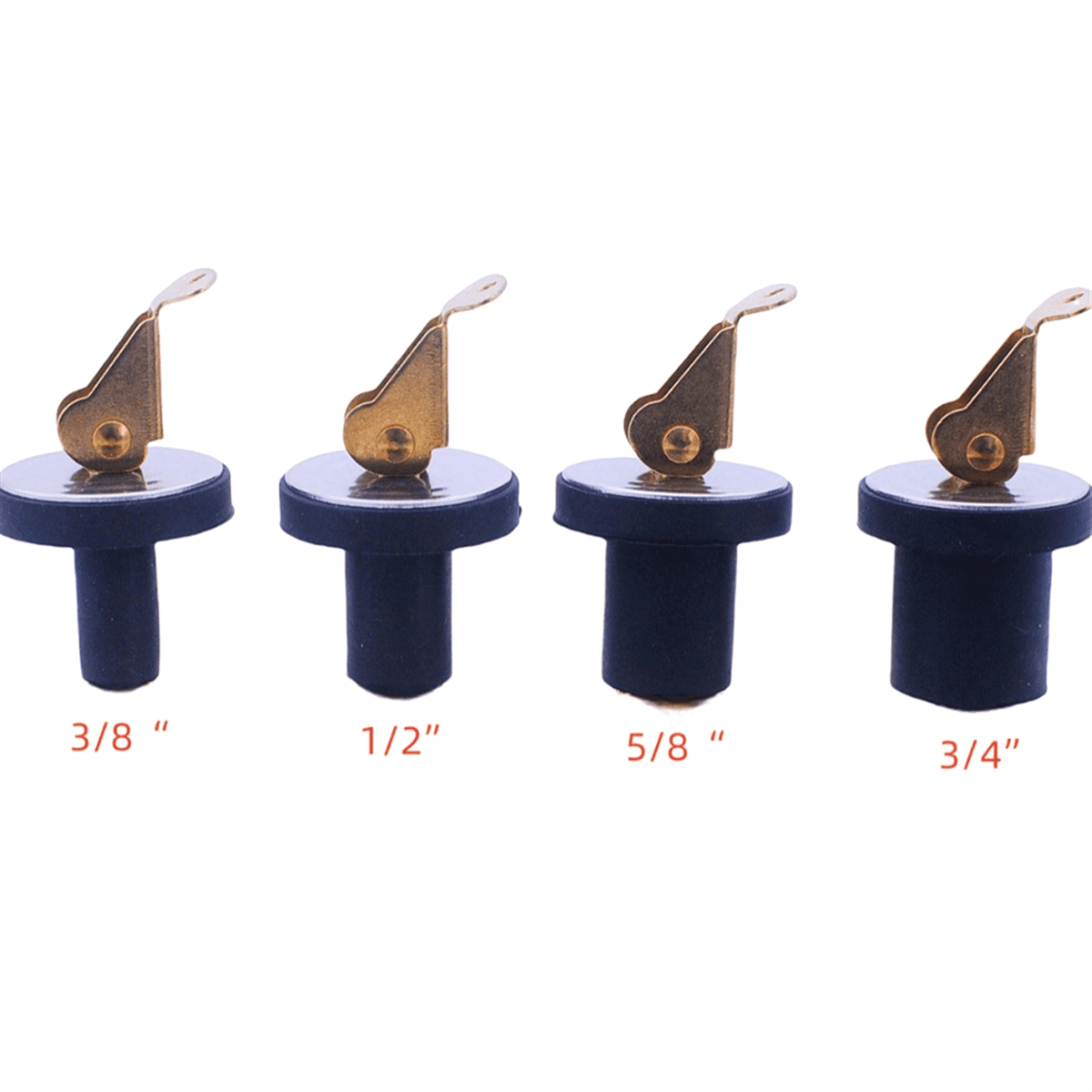 316 Stainless Steel Marine Drain Plug Oval Shape For