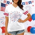 thumbnail image 2 of MuXiKeJi Clothes 250TH Anniversary USA Shirt Patriotic Bald Eagle American Flag T-Shirt Cool Patriotic Eagle, 2 of 4