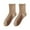 Brown, variant on DQRPSEETB Women Thin Cotton Socks Soft Cotton Bootie Socks Women Above Ankle Crew Socks White Ankle Socks Woman,No Show Socks Coffee