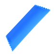 thumbnail image 1 of Tubo pelador de ajos de silicona, azul, 13,5 cm con cepillo, 1 of 5