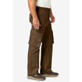 thumbnail image 3 of Boulder Creek by KingSize Men's Big & Tall Ranger Side-Elastic Stacked Cargo Pocket Pants, 3 of 4