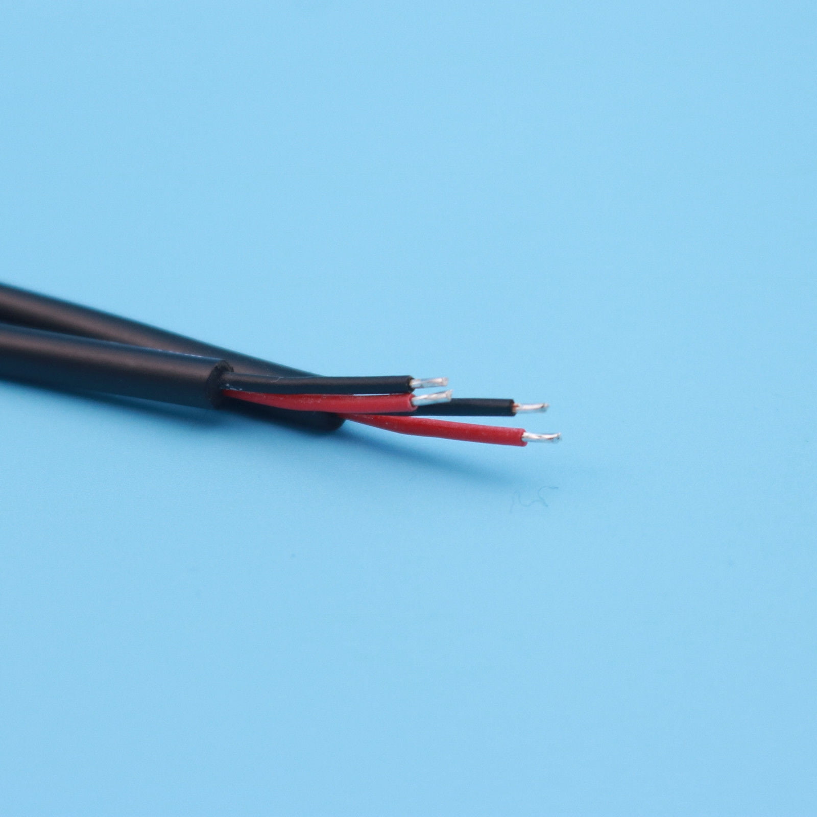 5 Pairs 2Pin IP65 Waterproof Connector 0.3mm Male /& Female Black Cable 22AWG