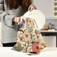 thumbnail image 6 of Coolnut 6 Pack Wild Birds Kitchen Towels Highly Absorbent, Super Soft Dishcloths 18 x 28 Inches Reusable Quick Drying Tea Towels Set for Home,Kitchen Decor Wash cloth, 6 of 7