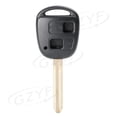 thumbnail image 6 of BFY 2-Button Remote Key Fob Case Shell for Toyota Corolla Camry Land Cruiser Rav4, 6 of 7