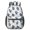 Dog Costume White Pattern, variant on Dog Costume White Pattern 17" Waterproof Oxford School Backpacks for Teens, S-Shape Padded Straps, for School, Travel, Hiking, Camping