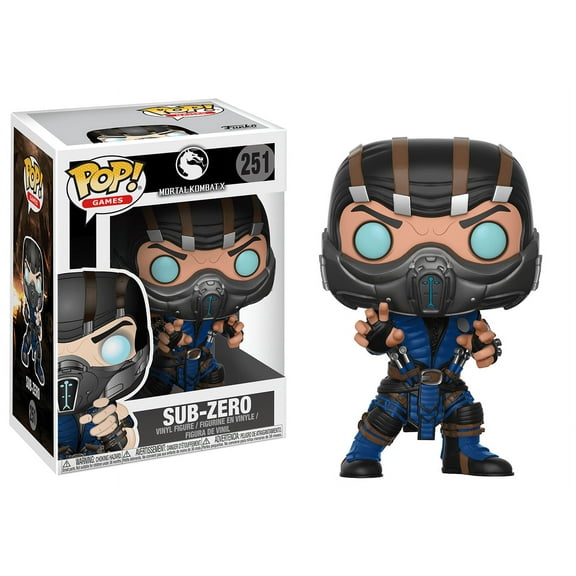 Funko Pop! Collectible Vinyl Figures, Mortal Kombat Sub-Zero, 375"