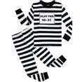 thumbnail image 1 of Conjunto de pijama de Halloween para niños, ropa de dormir de dinosaurio, unicornio, Navidad, Invierno, 1 of 4