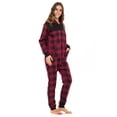 thumbnail image 3 of Adult Union Suit pajamas Sleepwear for Women One Piece Pajama Ladies Jumpsuit Unisex Non Foot Playsuit, 3 of 7