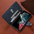 thumbnail image 4 of 1pc Luxury PU Leather Wallet Case with Card Slots and Kickstand for Samsung Galaxy S8 Plus/S8 Note 20 Ultra/20 Note 10 Pro/10/9 A91 A81 A71 A51 A41 A31 A21 A11 A21S - Secure Button, 4 of 5