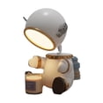 thumbnail image 1 of Lámpara de escritorio Robot Astronaut con temporizador, lámpara de fragancia, regalo perfecto (Reino Unido), 1 of 8