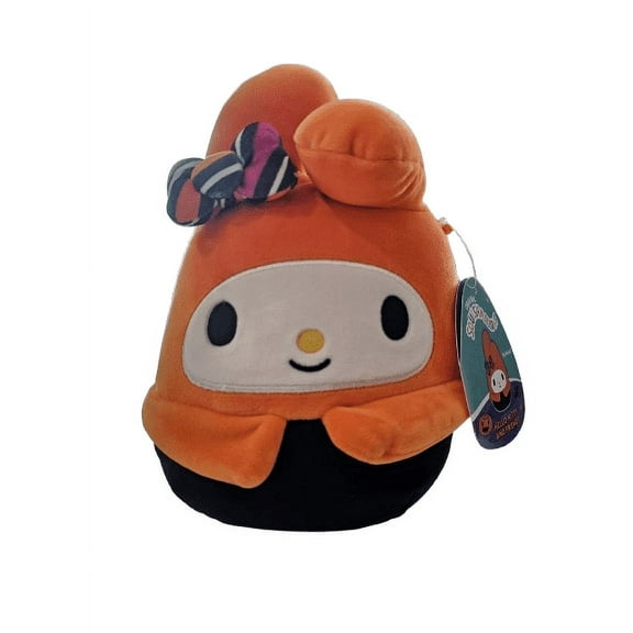 Squishmallows 7.5" Halloween Hello Kitty My Melody Orange