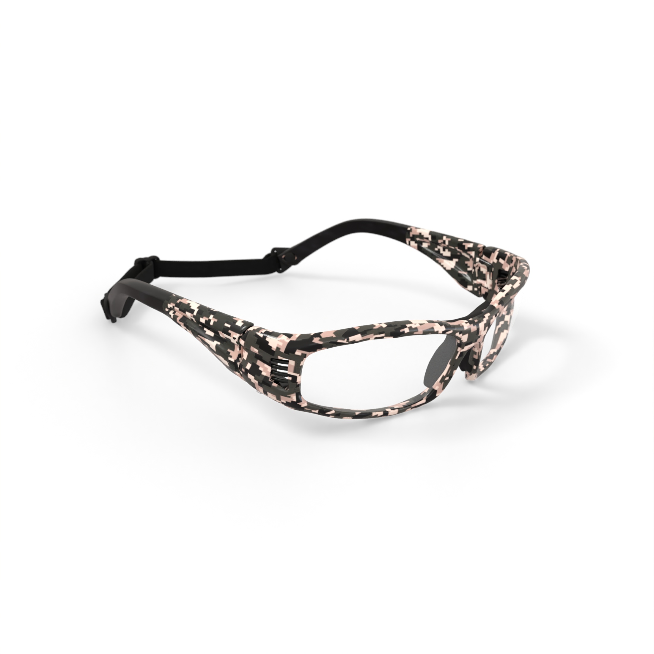 Hilco Vision A2 290 Prescription Safety Glasses, Camo, OSHA Compliant ANSI Z87.1