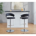 thumbnail image 3 of LumiSource Jie Adjustable Barstool - Set of 2, 3 of 11