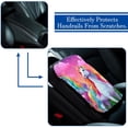 thumbnail image 5 of Unicorn Soft Comfortable Furry Printed Armrest Cover 12.5x8.2 Inch - Car Armrest Mat Accessory, 5 of 6