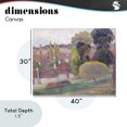thumbnail image 4 of Stupell Industries Traditional A Farm In Brittany Gauguin Canvas Art, 40 x 30, by Stellar Design Studio, 4 of 8