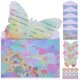 thumbnail image 1 of 12 Sets Butterfly Invitation Cards German Printed Invitations with Butterfly Stickers and Envelopes, 1 of 4