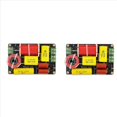 thumbnail image 1 of 2X Treble+Bass 2 Way Speaker Crossover HiFi High-Fidelity Frequency Fever Bookshelf Speaker Modified Audio Divider,2 x Divider,Photo Color, 1 of 8