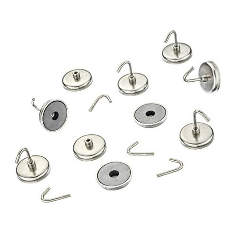 10Pc & Hook Set, 8lb Pull Capacity