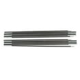 thumbnail image 2 of Fiberglass Black Outdoor Camp Tent Pole Rod Replacement 2 Poles 6 Section Each A, 2 of 8